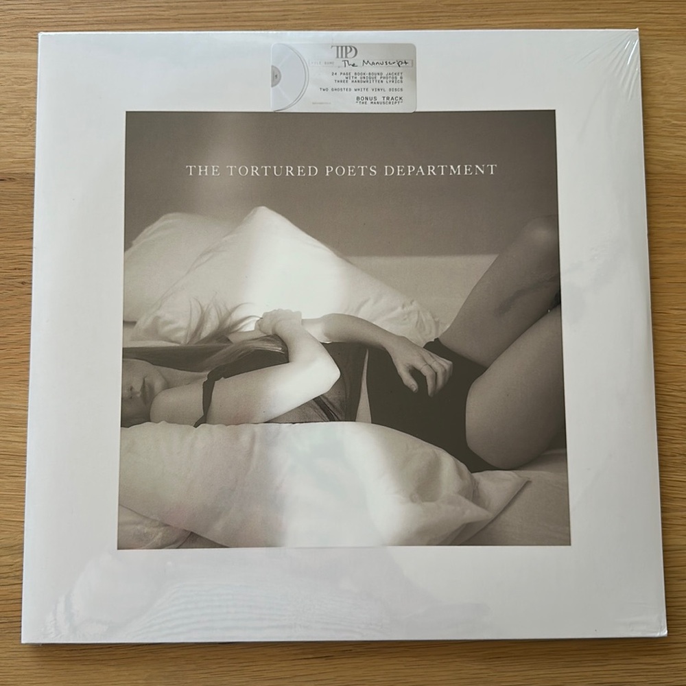 The Tortured Poets Department Vinyl with Bonus Track: The Manuscript